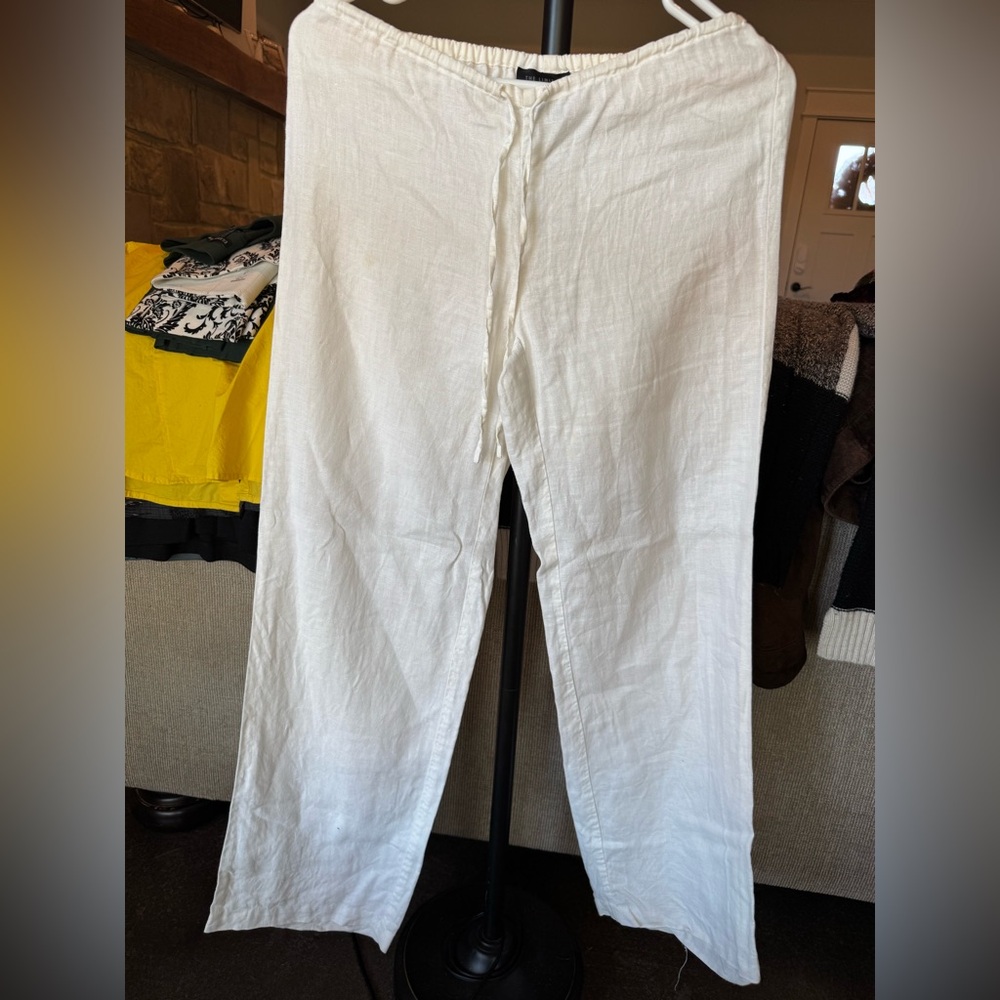 🛍️THE LIMITED Women Pants summer(XS) 💯🔴100% Linen